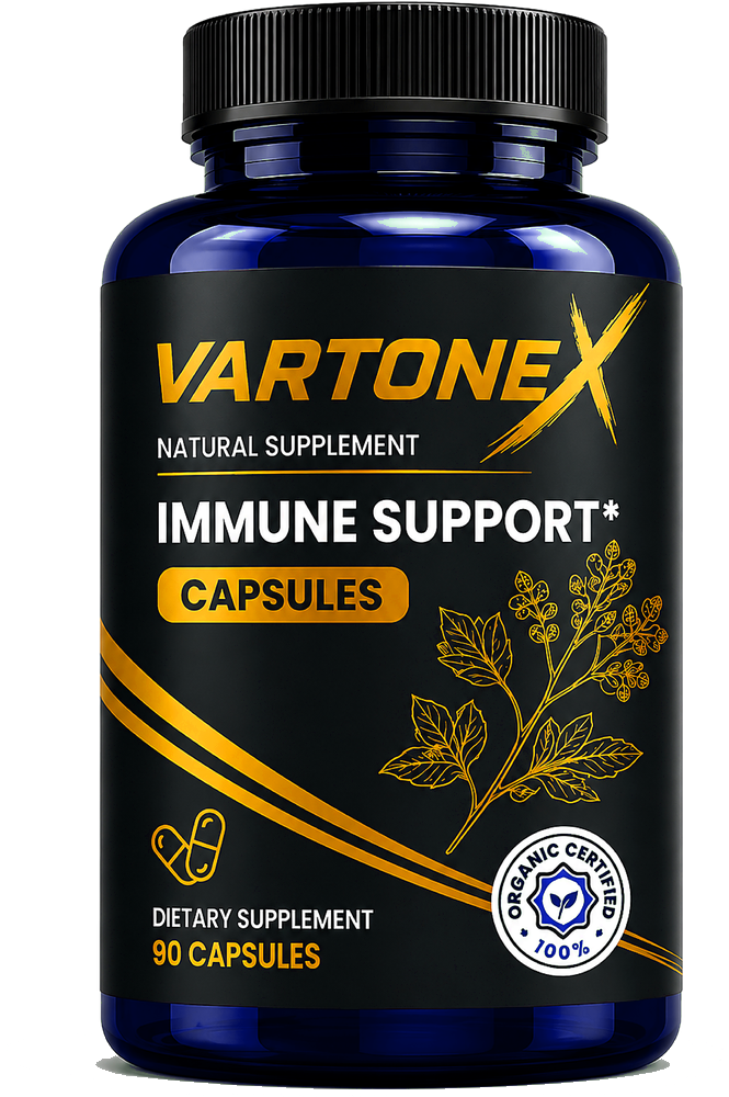 Vartonex Immune Support botanical supplement bottle