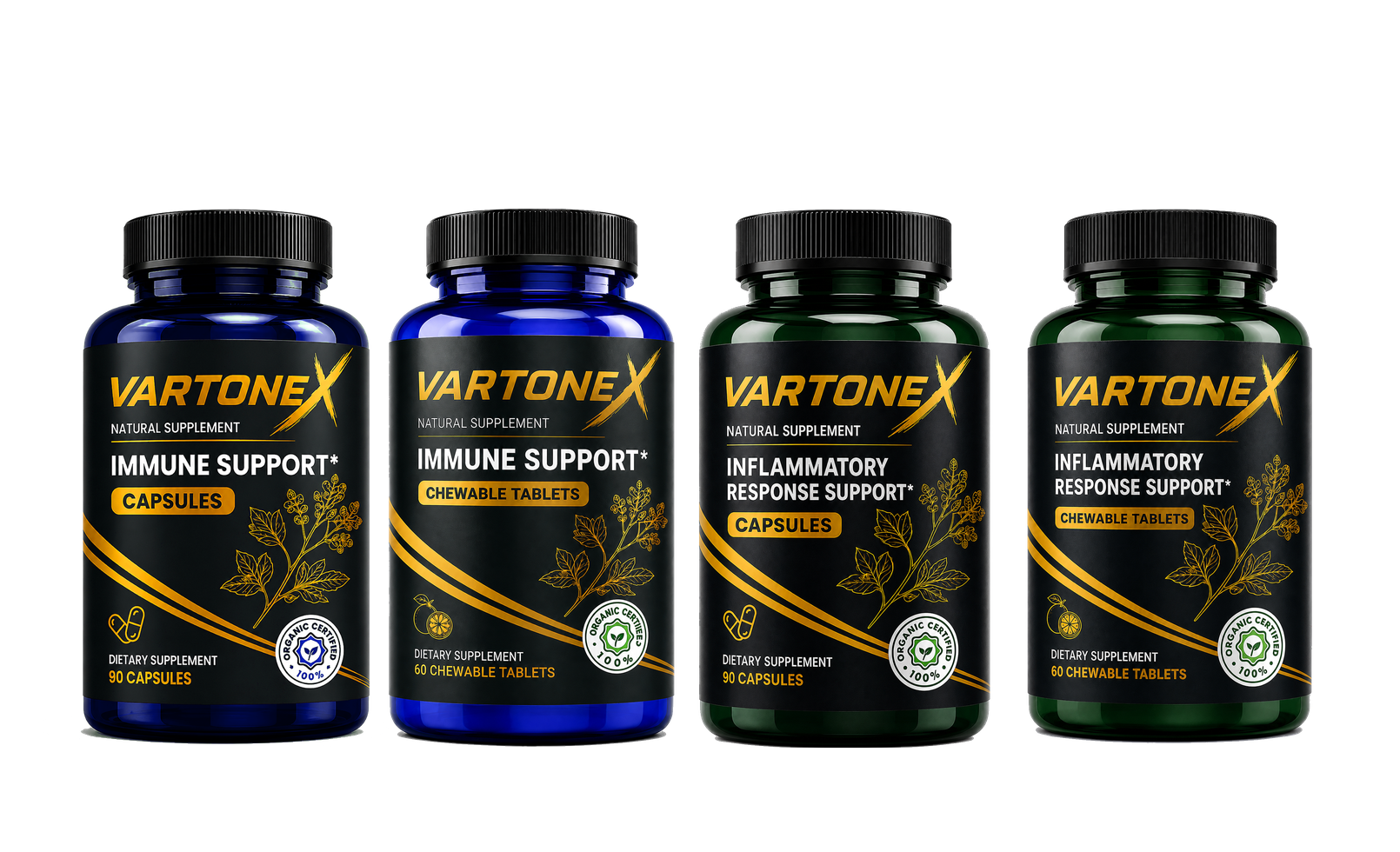 Vartonex Complete Protocol, the full four-product line